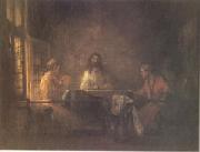 Rembrandt Peale The Pilgrims at Emmaus (mk05) oil painting picture wholesale